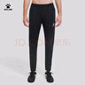卡爾美（KELME）足球收腿褲男修身針織彈力訓練長(cháng)褲跑步透氣運動(dòng)褲 黑色 XL  曬單實(shí)拍圖