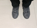 李寧（LI-NING）【加絨保暖】運動(dòng)休閑鞋男鞋加厚減震回彈圓頭經(jīng)典運動(dòng)跑步鞋子男 曬單實(shí)拍圖
