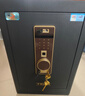 虎牌保險柜家用小型指紋密碼WiFi保險箱辦公全鋼防盜可入墻 60金剛黑 馭尚系列（觸控密碼+TOUCH指紋識別） 曬單實(shí)拍圖