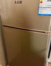 冰熊（bingxiong）小冰箱雙門(mén)迷你小型家用 冷藏冷凍宿舍寢室出租房用辦公室電冰箱節能省電 一級能效 49升【加厚節能】銀色【一級能效I全國聯(lián)?！?曬單實(shí)拍圖
