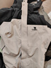 駱駝（CAMEL）戶(hù)外沖鋒衣 三合一加絨加厚防水情侶款外套登山服裝 A9W214119AX 曬單實(shí)拍圖