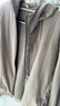 優(yōu)衣庫男裝防風(fēng)搖粒絨拉鏈連帽開(kāi)衫/長(cháng)袖外套25秋冬新款481182 02 淺灰色 M /170/92A 曬單實(shí)拍圖