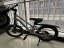 萌大圣AB03兒童自行車(chē)8-12歲男孩青少年山地車(chē)學(xué)生18寸單速閃銀色 曬單實(shí)拍圖