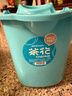 茶花 拖把桶擠水拖布桶擰干塑料大號手提清潔桶免手洗拖把地拖桶 天藍色拖把桶-1個(gè) 曬單實(shí)拍圖