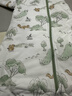 全棉時(shí)代嬰兒睡袋秋冬厚款純棉夾棉分腿睡袋睡衣兒童防踢小松鼠100×54cm 曬單實(shí)拍圖