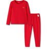 巴拉巴拉秋衣秋褲套裝蛇年男女童保暖內衣小童本命年紅色睡衣208125169201 曬單實(shí)拍圖