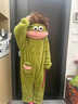 淺物搞怪丑魚(yú)連體睡衣女珊瑚絨加厚保暖秋冬季卡通可愛(ài)搞怪情侶睡袍 綠大嘴怪連體服 L 【身高165-170 體重130-160斤】 曬單實(shí)拍圖