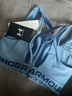 安德瑪（Under Armour）春夏Armour女子訓練運動(dòng)內衣-中強度1390377 天際藍465 S 曬單實(shí)拍圖