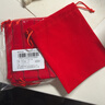 春錦秋鯉絨布袋抽繩首飾袋飾品包裝袋耳機收納袋灰色絨布束口袋 【4個(gè)】紅色12x15cm束口袋 曬單實(shí)拍圖