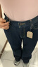 Levi's李維斯26年春夏新款女士美式復古休閑時(shí)尚寬松微喇牛仔褲 深藍色 29 (31) 曬單實(shí)拍圖