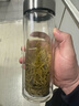 萬(wàn)象（WANXIANG）雙層玻璃杯V49RL商務(wù)辦公鈦銀色禮盒裝帶濾網(wǎng)泡茶杯情侶便攜水杯 曬單實(shí)拍圖