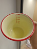 小新可愛(ài)刻度馬克杯喝水杯飲水牛奶杯卡通杯子蠟筆陶瓷高顏值茶杯 蠟筆小新牛奶刻度杯紅半把-動(dòng)感小新 曬單實(shí)拍圖