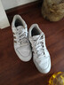 adidas ENTRAP美式校園風(fēng)運動(dòng)少年感復古籃球風(fēng)板鞋男女阿迪達斯   白/金色   46 曬單實(shí)拍圖