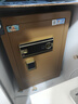 虎牌保險柜家用辦公小型指紋密碼保險箱全鋼防盜可入墻保密保管柜 博瑞系列 60cm 咖啡金 曬單實(shí)拍圖