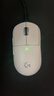 羅技（G）GPW四代 GPW4小狗電競無(wú)線(xiàn)游戲鼠標 8K FPS職業(yè)電競配置（白色） 曬單實(shí)拍圖