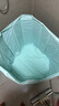 KDISV德國泡澡桶折疊大人全身沐浴桶洗澡桶浴缸家用兒童大號便攜保暖浴 漸變綠80x66cm 免組裝浴桶+浴袋+坐墊 曬單實(shí)拍圖