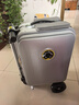 愛(ài)爾威（Airwheel）電動(dòng)行李箱可騎行智能拉桿箱可坐可代步20英寸 青春版—銀 曬單實(shí)拍圖
