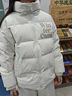 特步【門(mén)店同款】羽絨服女保暖運動(dòng)上衣立領(lǐng)百搭外套976428190282 棉花白 L 曬單實(shí)拍圖