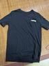 安德瑪（Under Armour）春夏Strip Logo男子寬松運動(dòng)休閑短袖T恤1390203 黑色001 L 曬單實(shí)拍圖