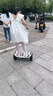 小米煜號智能電動(dòng)兒童2026新款平衡車(chē)3-6-12歲體感車(chē)10歲到15歲以上成年人超長(cháng)續航體感代步車(chē) 8吋米白腿控+手控 旗艦版 曬單實(shí)拍圖