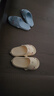chikoku新款小萌鯊拖鞋女夏季家居可愛(ài)厚底防滑情侶鯊魚(yú)涼拖鞋男夏 曬單實(shí)拍圖
