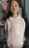 迪士尼兒童衣服女童新年衣服加絨女童衛衣女童上衣兒童套頭衫ZL160010JR 曬單實(shí)拍圖