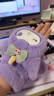 三麗鷗（SANRIO）保暖手套女士冬季卡通可愛(ài)防風(fēng)防寒騎行防水學(xué)生舒適加絨 翻蓋獨角獸庫洛米手套 全指25CMX11CM半指16CMX11CM 曬單實(shí)拍圖