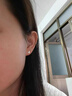 芯奢S999純銀馬上有錢(qián)耳釘女養耳洞睡覺(jué)免摘螺絲擰扣防堵足銀耳棒耳飾 【馬上有錢(qián)】耳釘一對+螺絲耳堵 曬單實(shí)拍圖