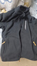 搖粒絨男士保暖秋冬夾克大碼外套加絨休閑加厚開(kāi)衫衛衣絨衣 W27灰色 加絨 【特價(jià)撿漏】 XL 【115-130斤】 曬單實(shí)拍圖