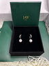 Jay時(shí)尚珍珠耳環(huán)耳夾無(wú)耳洞耳飾女耳墜耳釘送女友新年禮物 【品牌禮盒】耳環(huán)（京倉/就近發(fā)貨） 曬單實(shí)拍圖