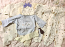 初生嬰兒衣服純棉加厚連體衣冬季新生兒男女寶寶夾棉保暖棉服爬服 2件-冬款(樹(shù)葉熊+繡花熊) 66cm  (12-15斤以?xún)? 曬單實(shí)拍圖