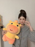 多愛(ài)（Duoai）  正版水豚嚕嚕公仔毛絨卡皮巴拉玩偶超大號送女友生日禮物 呆呆 45cm 送女孩女友道歉禮物送女生男生 曬單實(shí)拍圖