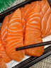 挪威冰鮮三文魚(yú)中段200g/盒三文魚(yú)魚(yú)腩大西洋鮭 壽司食材魚(yú)類(lèi)生鮮 【1盒】中段切片 200g 曬單實(shí)拍圖