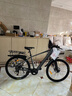 永久鋰電池助力電動(dòng)自行車(chē)禧瑪諾變速超長(cháng)續航山地車(chē)男女士雙碟剎單車(chē) F58摩天灰【助力續航約50-60KM】線(xiàn)碟 26英寸 曬單實(shí)拍圖
