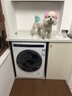 美菱10公斤 滾筒全自動(dòng)變頻洗烘一體洗衣機487mm超薄機身大筒徑巴氏除菌空氣洗一級能效補貼滾筒洗衣機 G100M14528BH 洗烘一體 曬單實(shí)拍圖
