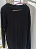 拇指白小T【斷碼】二代純棉圓領(lǐng)長(cháng)袖t恤男2025秋冬打底衫內搭上衣男士休閑 男款-墨黑 4XL 曬單實(shí)拍圖