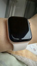Apple/蘋(píng)果 Watch S11 智能手表GPS款42毫米玫瑰金色鋁金屬表殼淡桃粉色運動(dòng)型表帶M/L MEUP4CH/B 曬單實(shí)拍圖