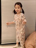 ELLE BABY寶寶連體睡衣純棉a類(lèi)空調服男童女童兒童家居服 草莓園 90cm 曬單實(shí)拍圖