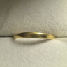 輕珠寶【你的名字】黃金對戒足金999情侶對戒送女友生日禮物刻字24h發(fā)貨 11號（足金約2.2g） 曬單實(shí)拍圖