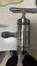 拜杰不銹鋼莜面工具家用手動(dòng)壓面機饸烙機小型手壓手搖打面機神器 曬單實(shí)拍圖