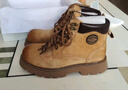 帕拉?。≒ALLADIUM）鞋子秋冬新款男女同款真皮大黃靴復古保暖工裝靴時(shí)尚厚底馬丁靴男 焦糖棕 42 男碼（等于運動(dòng)鞋碼43） 曬單實(shí)拍圖