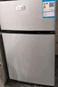 三菱小冰箱家用迷你小型冷藏冷凍宿舍出租房雙門(mén)辦公室電冰箱一級能效 56CK128銀色【四天約一度電】 曬單實(shí)拍圖
