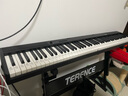 特倫斯折疊鋼琴88鍵便攜式電鋼琴成人兒童電子琴重力度鍵盤(pán)V30pro鋼琴 炫酷黑+專(zhuān)用琴包+Z型琴架 曬單實(shí)拍圖