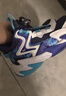 361°悍將|兒童籃球鞋25秋冬實(shí)戰3-7歲旋鈕扣籃球鞋 藍30 曬單實(shí)拍圖