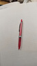 得力按壓式紅筆中性筆金屬質(zhì)感重手感紅色簽字筆老師批改作業(yè)0.5mm子彈頭高顏值按動(dòng)水筆圓珠筆 2支筆+5支得力筆芯 曬單實(shí)拍圖