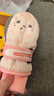 Kocotreekk樹(shù)兒童手套保暖加絨防水幼童連指手套玩雪手套冬季卡通奶杏粉S 曬單實(shí)拍圖