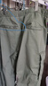 H&M男裝休閑褲春季棉質(zhì)中腰松緊腰直筒版通勤長(cháng)褲工裝褲1228206 卡其綠 S 170/80 曬單實(shí)拍圖