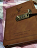 【全網(wǎng)低價(jià)】法拉蒙（faramon）復古密碼本帶鎖創(chuàng  )意日記本簡(jiǎn)約筆記本A5加厚手賬本筆記本子學(xué)生文具記事本 棕色 曬單實(shí)拍圖