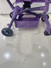 小虎子可坐可躺兒童旅行車(chē)輕便折疊可登機嬰兒口袋推車(chē)遛娃神器T3紫色 曬單實(shí)拍圖