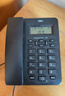 得力（deli）電話(huà)機座機 固定電話(huà) 辦公家用  免提通話(huà) 大字按鍵 來(lái)電顯示  33490黑 曬單實(shí)拍圖